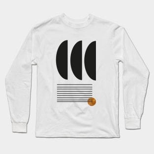 Mid century study no.14 Long Sleeve T-Shirt